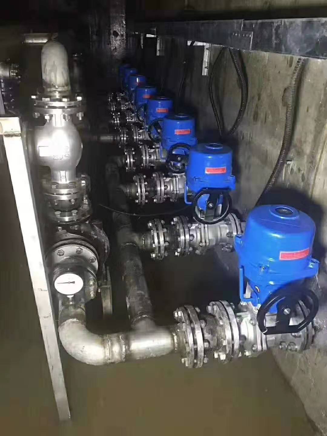 QT Part turn electric ball valve