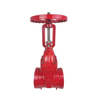 Vàlvula de compuerta de ranura amb assegut resistent de ferro dúctil