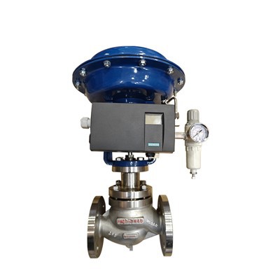 Vàlvula de control proporcional pneumàtica amb posicionador Siemens